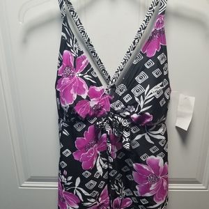 Tankini Swimsuit Top NWT